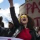 Pelo menos 164 detidos em protestos estudantis em véspera da greve em FrançaCréditos:Foto EPA