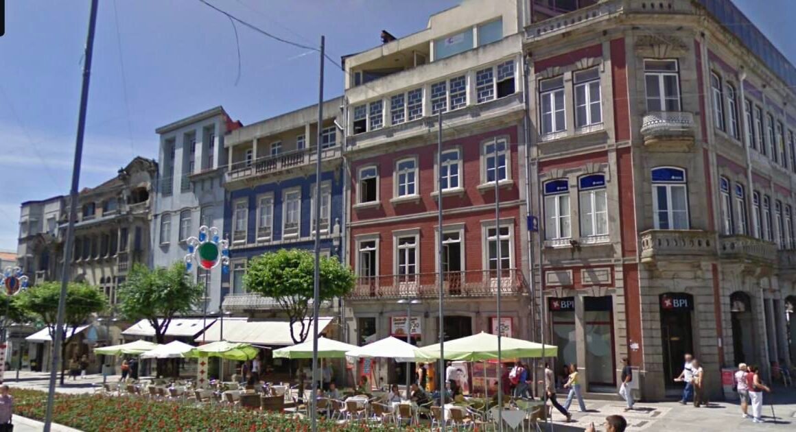 Prédio histórico de Braga é leiloado após insolvência de imobiliária