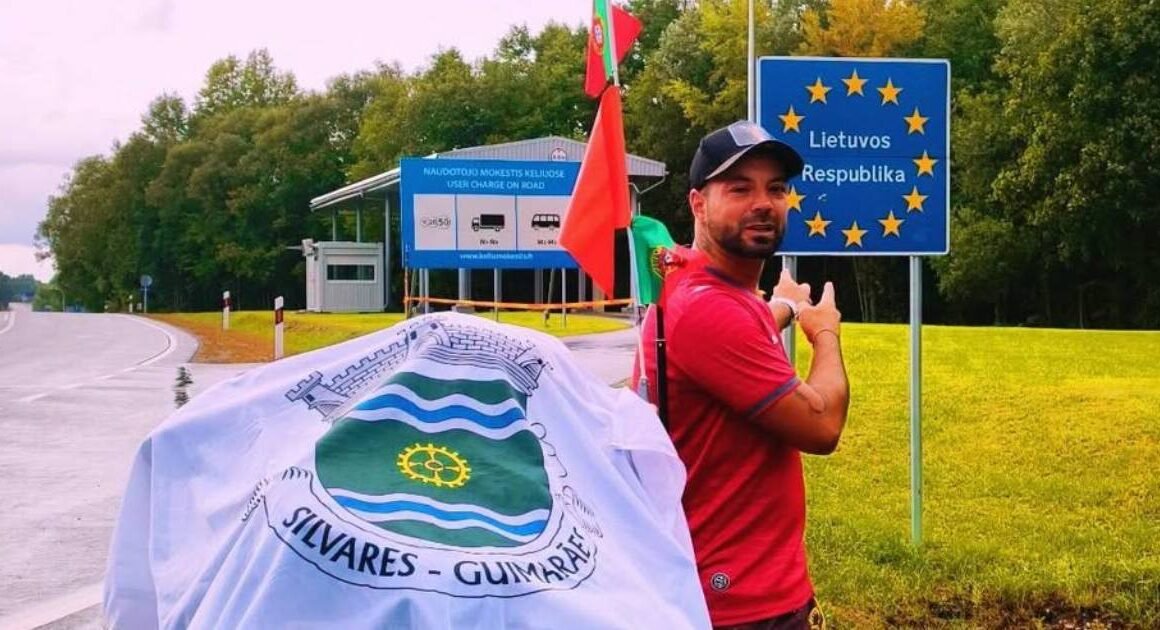 Aventureiro de Guimarães avança pelos bálticos rumo à Rússia