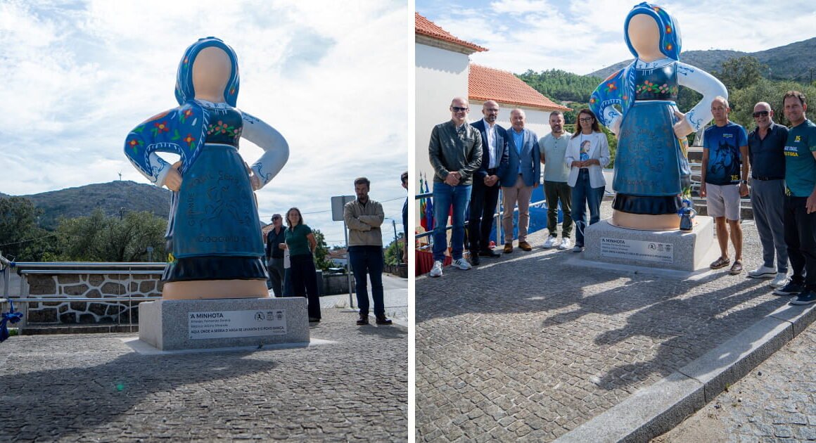 Escultura a Minhota celebra 15 anos do Grande Trail Serra d’Arga em Caminha