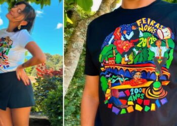 200 anos de feiras novas ao peito: t-shirt de rita sá lima à venda só até sexta-feira