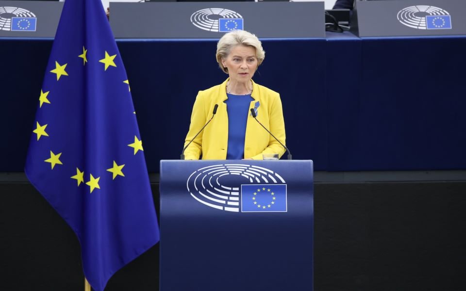 Ursula von der Leyen destaca soberania da UE em discurso sobre estado da União