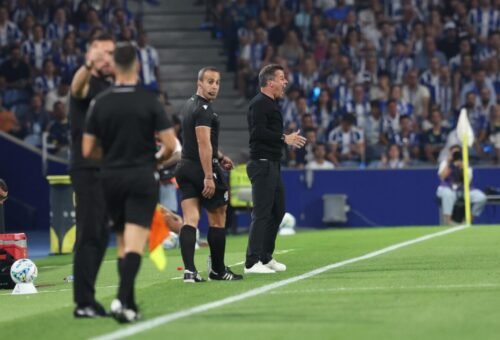 Marco Silva critica arbitragem após derrota do Benfica no Dragão