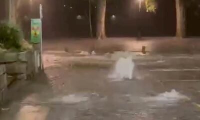 Chuva intensa alaga estradas no minho