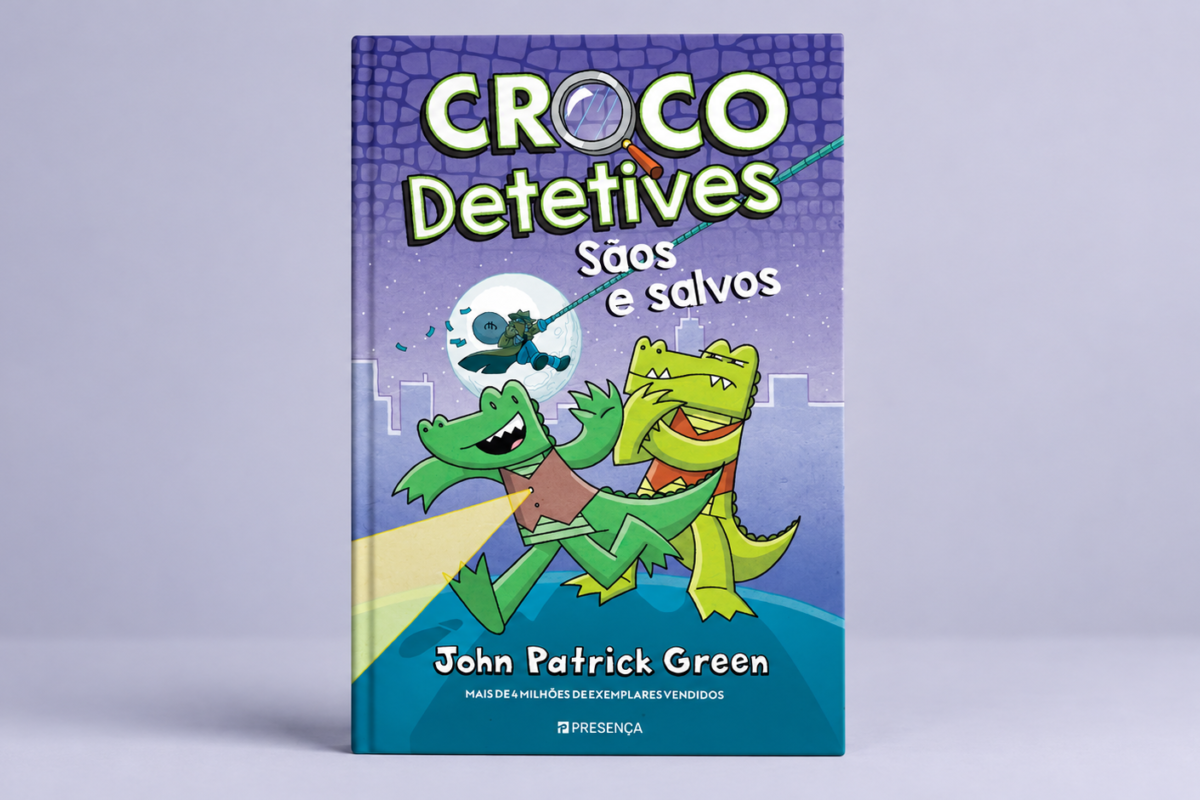 Crocodetetives retornam em nova aventura e você pode ganhar um livro