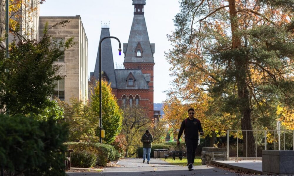 O caso aconteceu em novembro de 2024, na fraternidade masculina Chi Phi, ligada a CornellCréditos:Getty Images