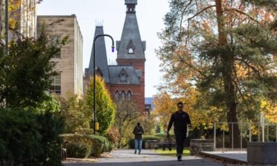 O caso aconteceu em novembro de 2024, na fraternidade masculina Chi Phi, ligada a CornellCréditos:Getty Images