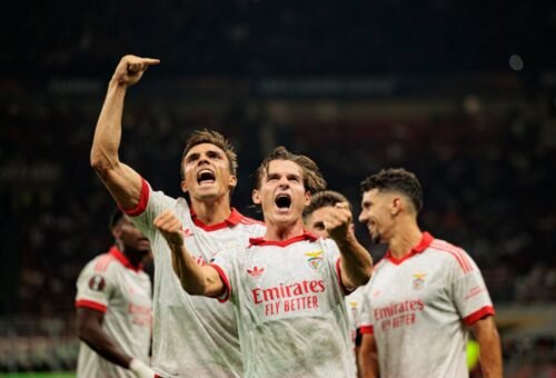 Benfica faz história ao vencer o AC Milan na Liga Europa