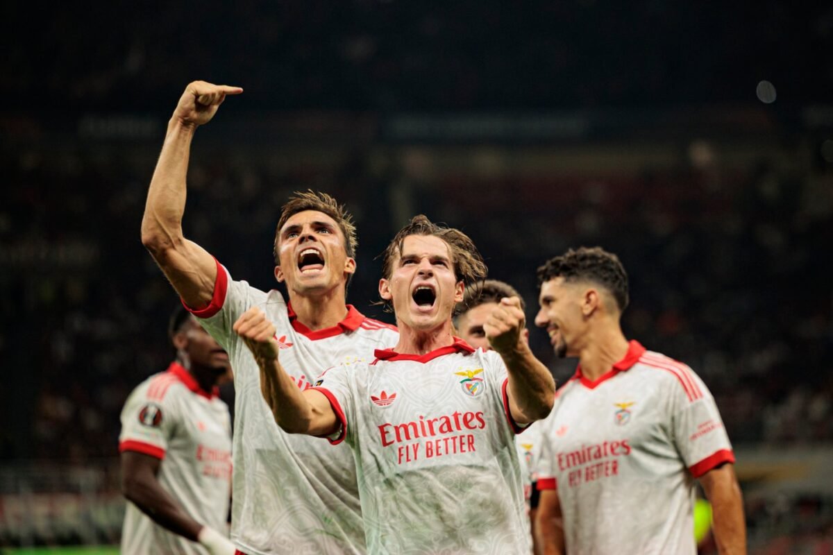 Benfica faz história ao vencer o AC Milan na Liga Europa