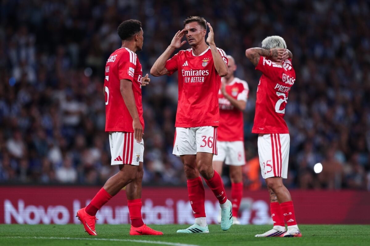 Benfica perde após 603 dias e não consegue bater recorde no campeonato