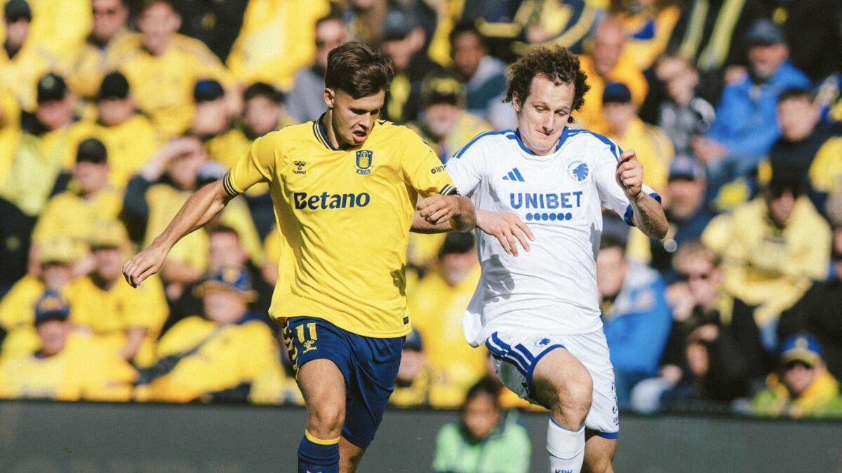 Copenhaga vence em Brondby e assume liderança na Dinamarca