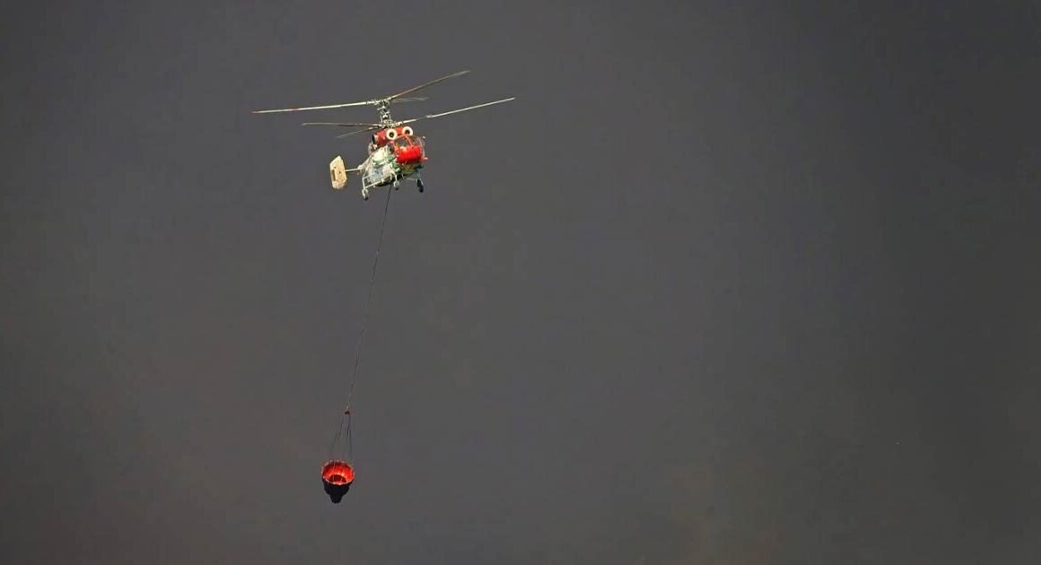 Incêndios florestais mobilizam bombeiros e meios aéreos em Arcos de Valdevez
