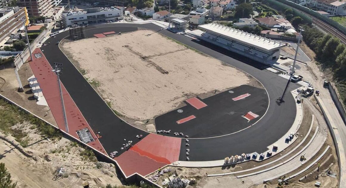 Centro de atletismo de Famalicão avança para a fase final de construção