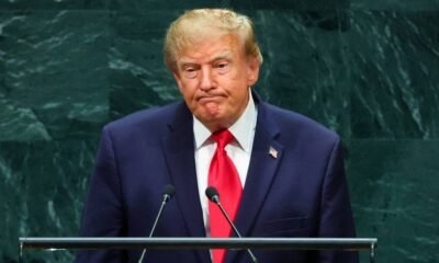 Donald Trump critica libertação de britânicos detidos perto de base militar dos EUACréditos:Mike Segar // Reuters