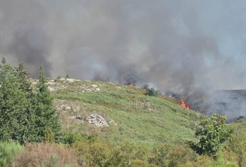 Incêndio na Póvoa de Lanhoso está em fase de resolução