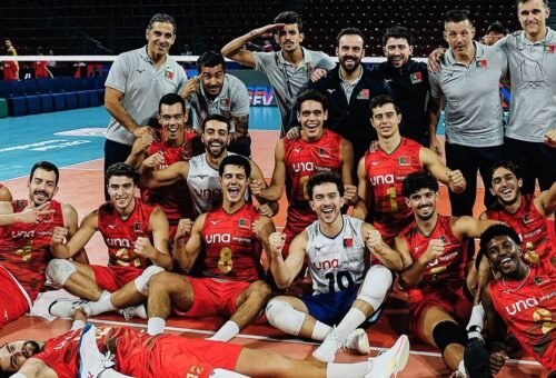 Portugal avança para os oitavos de final do Europeu de voleibol