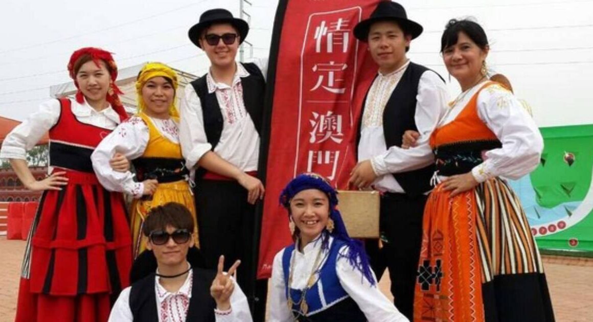 Dança folclórica portuguesa património de macau atrai mais chineses