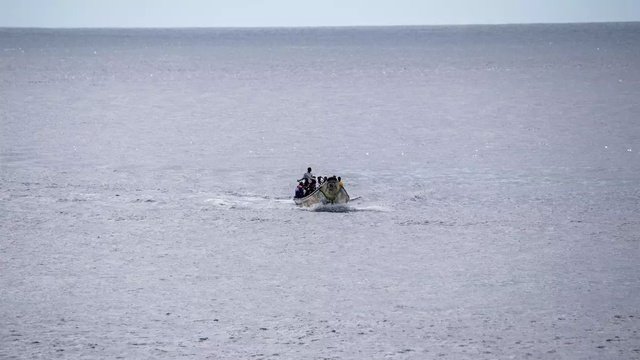 Resgatados 124 migrantes ao largo da costa do SenegalCréditos:Foto Europa Press