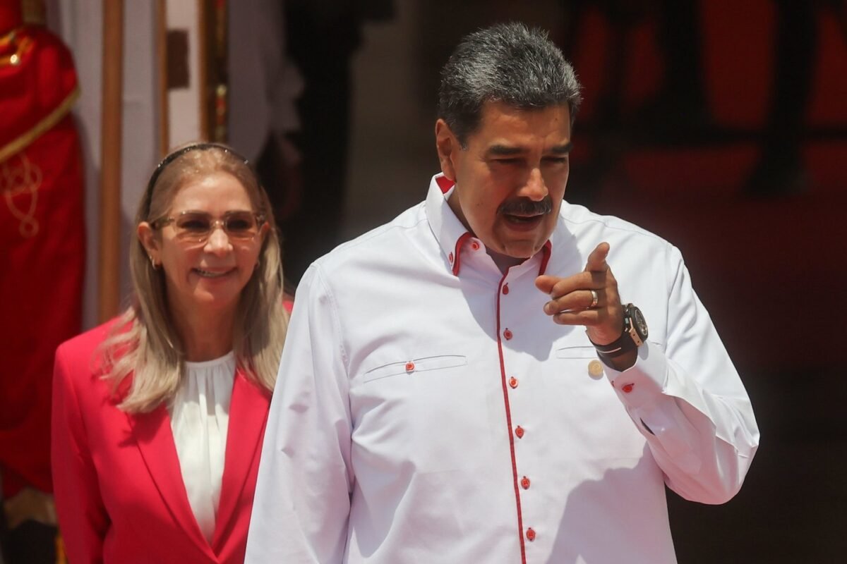 Maduro e Flores declaram-se inocentes de todas as acusações.Créditos:Miguel Gutierrez/EPA