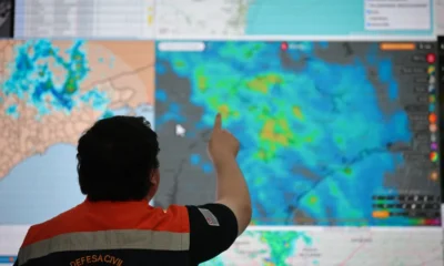 Defesa Civil de SP monitora chuva forte no oeste paulista e envia 12 alertas à população