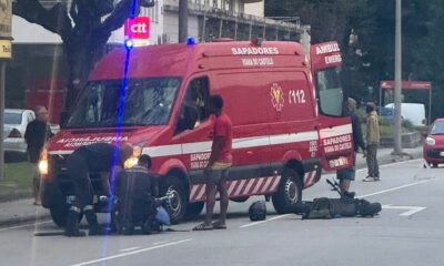 Jovem ferido em acidente com trotineta em viana do castelo