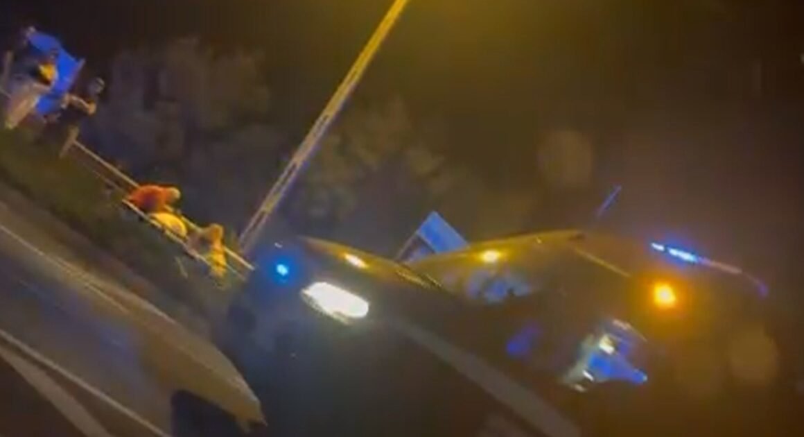 Dois feridos graves em violento despiste na póvoa de varzim