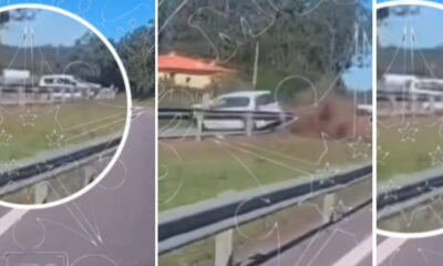 Vídeo mostra aparatoso acidente na a28