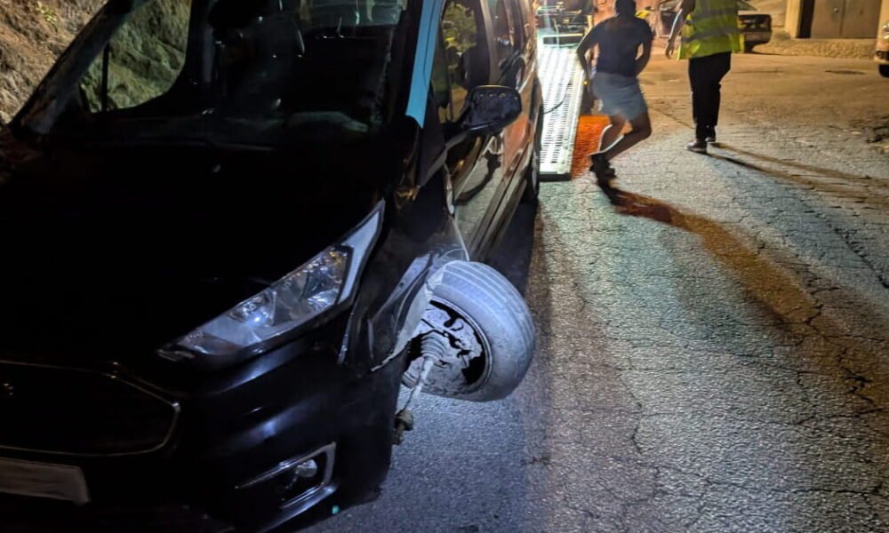 Taxista detido por excesso de álcool após acidente que feriu duas raparigas em barcelos