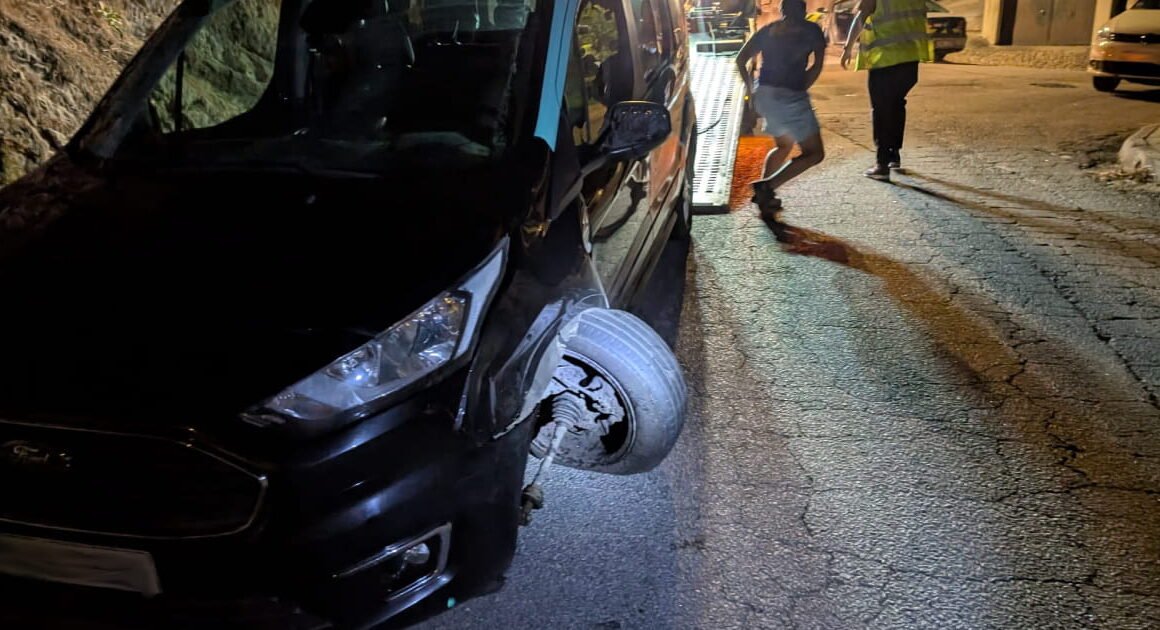 Taxista detido por excesso de álcool após acidente que feriu duas raparigas em barcelos