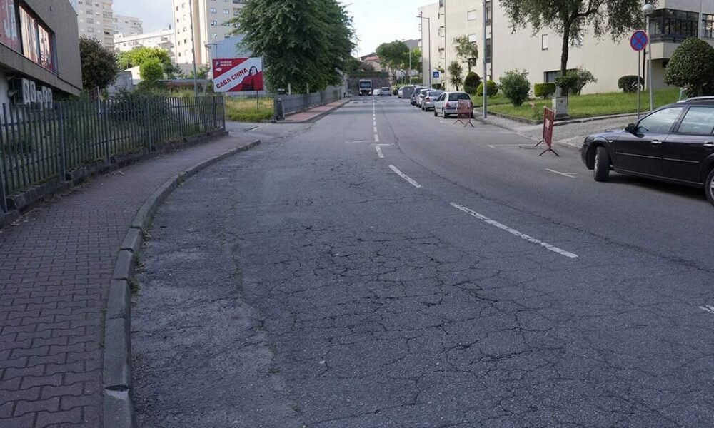 Atenção, braga. Duas ruas condicionadas para repavimentação