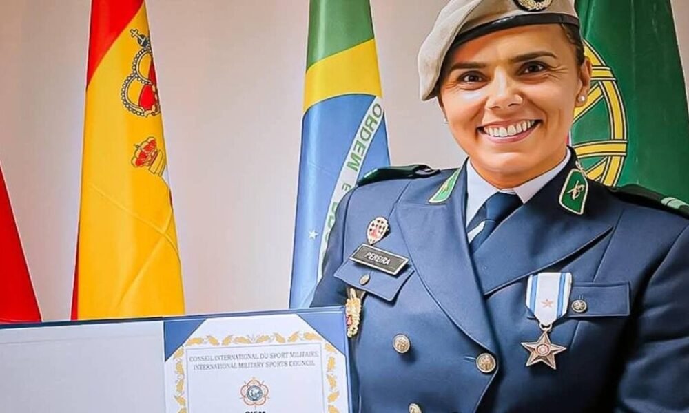 Militar de fafe conquista medalha de bronze