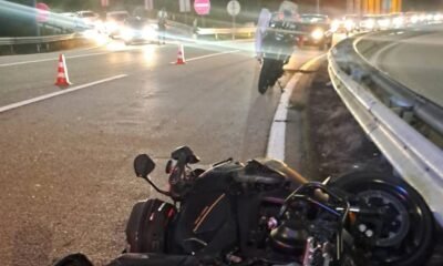 Motociclista morre em despiste na a28 em viana do castelo