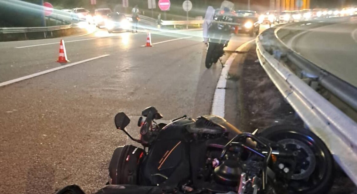 Motociclista morre em despiste na a28 em viana do castelo