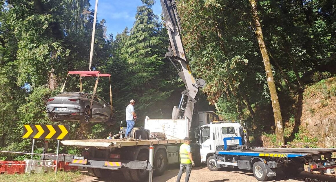 Jaguar acidentado no bom jesus já foi retirado graças a uma operação delicada