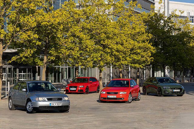 30 anos de história do Audi A3Créditos:Audi
