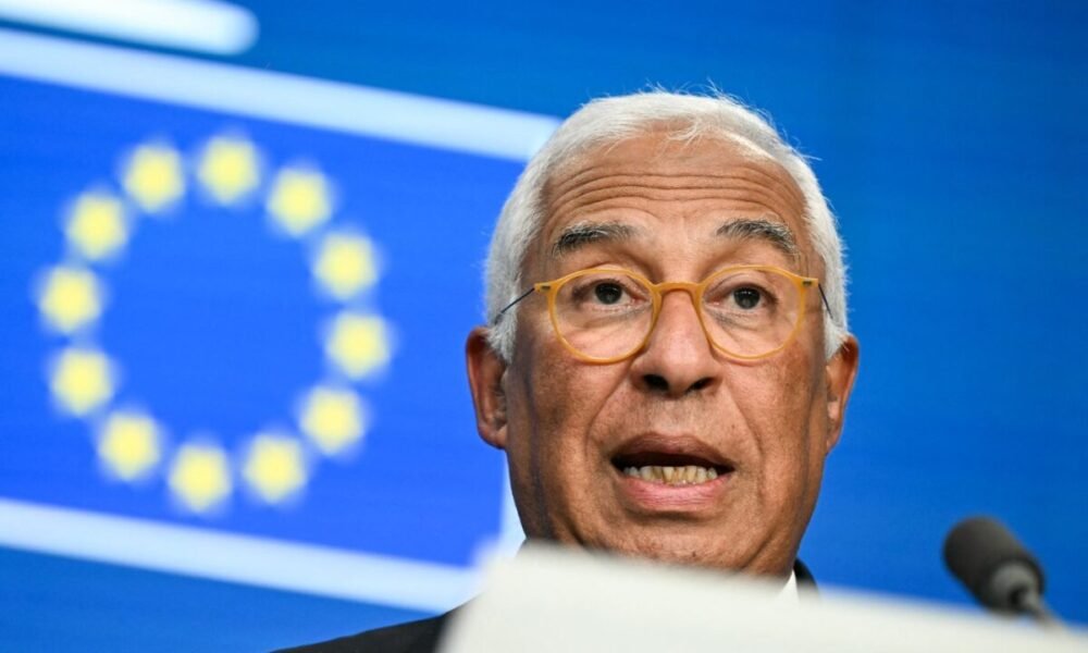 Para o presidente do Conselho Europeu, o alargamento é "o melhor investimento geoestratégico" no futuro da UECréditos:AFP via Getty Images