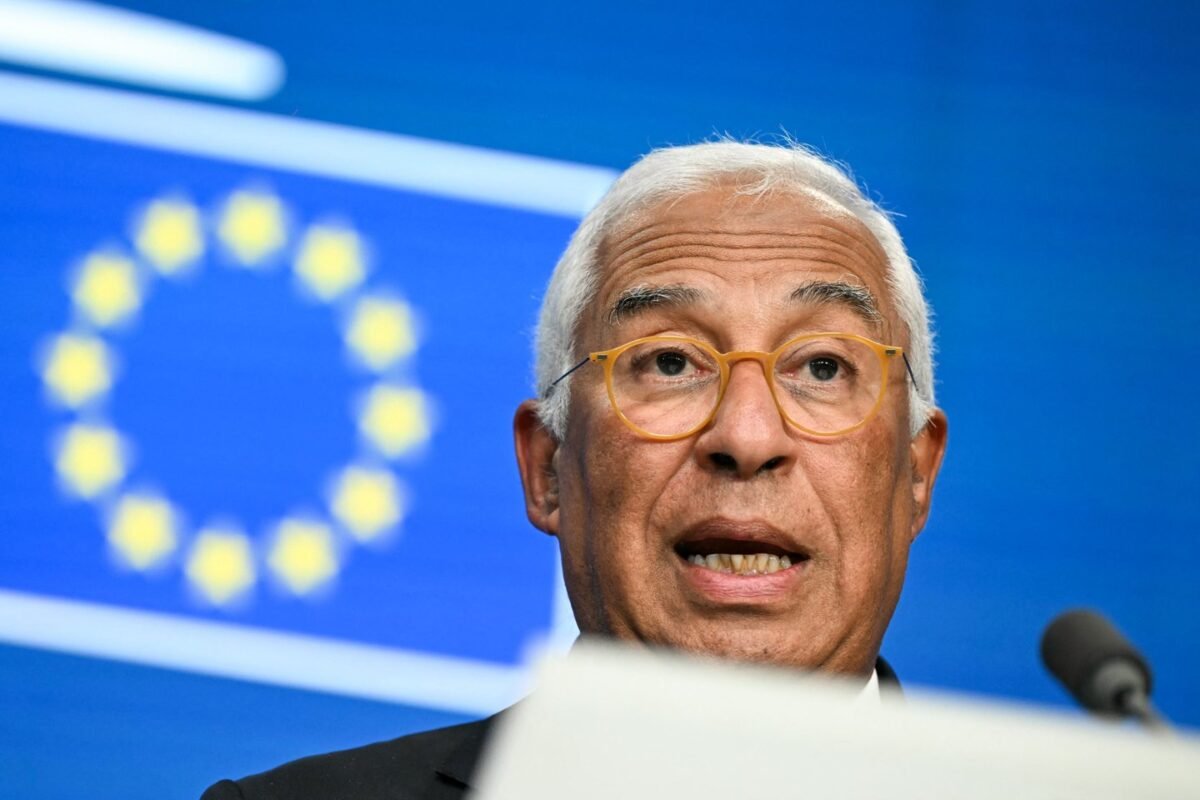 Para o presidente do Conselho Europeu, o alargamento é "o melhor investimento geoestratégico" no futuro da UECréditos:AFP via Getty Images