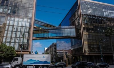 O caso aconteceu na sede da OpenAI em São Francisco, na CalifórniaCréditos:Bloomberg via Getty Images