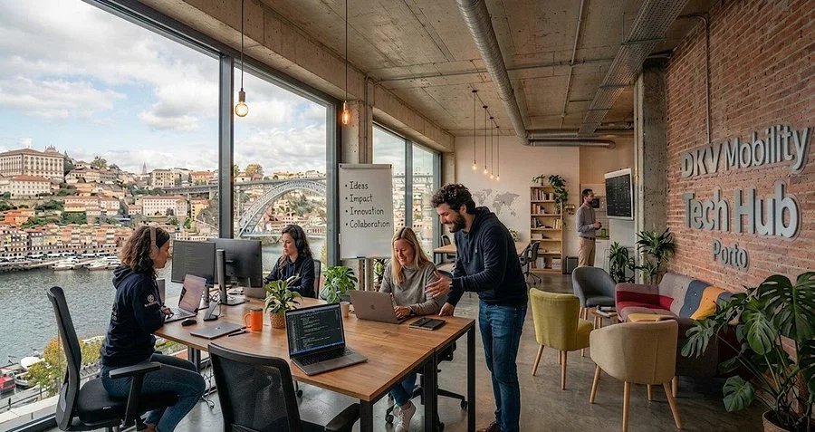 Alemã DKV Mobility escolhe o Porto para criar hub de IA e contratar 150 especialistas