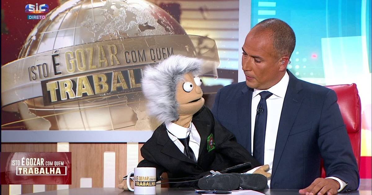 “Quem é que afinal assaltou o gabinete do Chega? Esqueçam o Murdoku, apresento-vos o Chegoku”Créditos:SIC