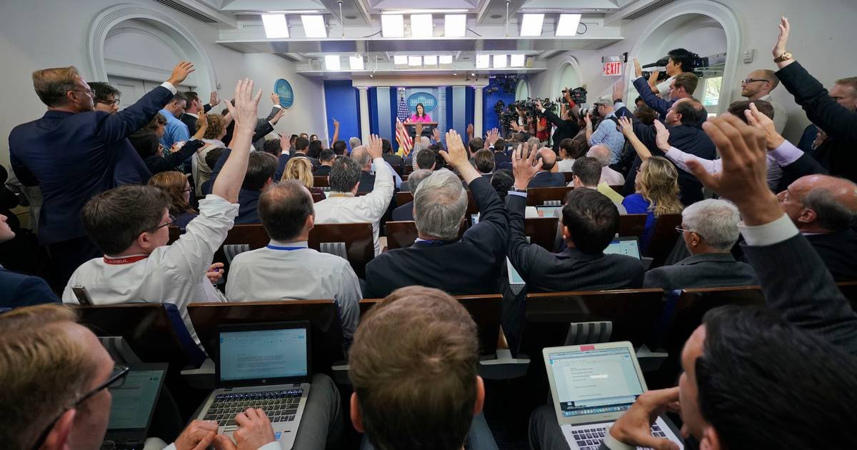 Juiz volta a prolongar acesso de CNN, MSNBC e Politico à Casa Branca após bloqueio de TrumpCréditos:Pablo Martinez Monsivais/AP