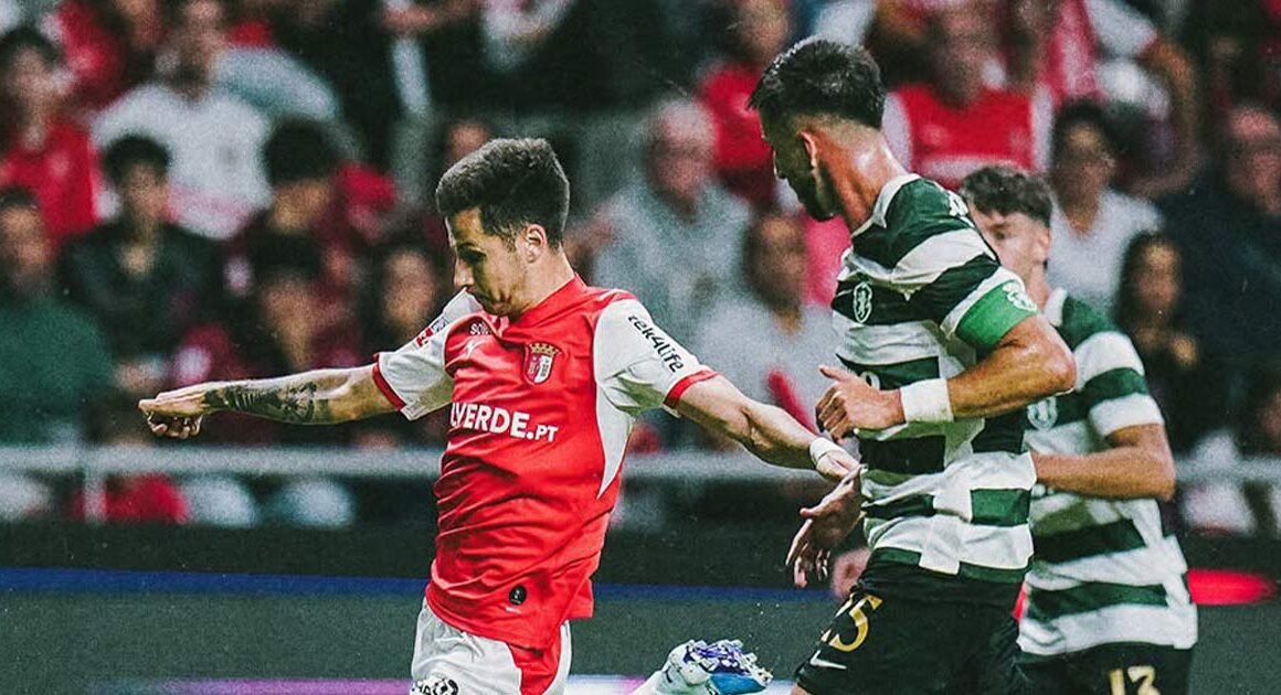 Braga perde com sporting após reviravolta