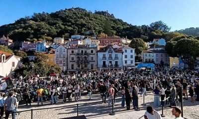 'invasão' de motards em apoio a piloto miguel oliveira