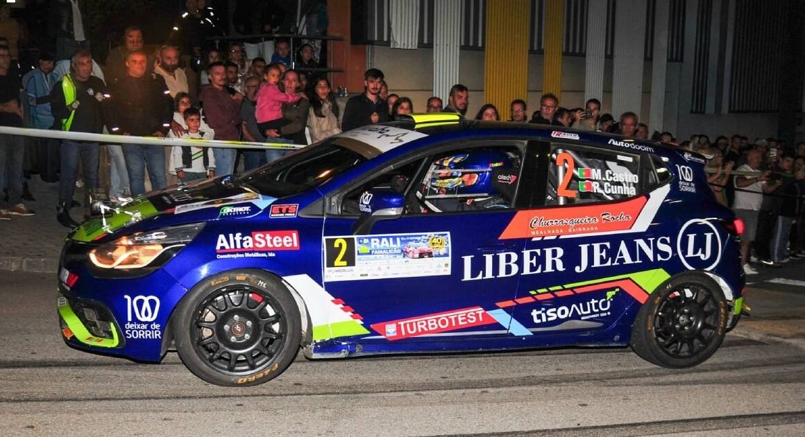 Dupla de fafe triunfa no rali de famalicão